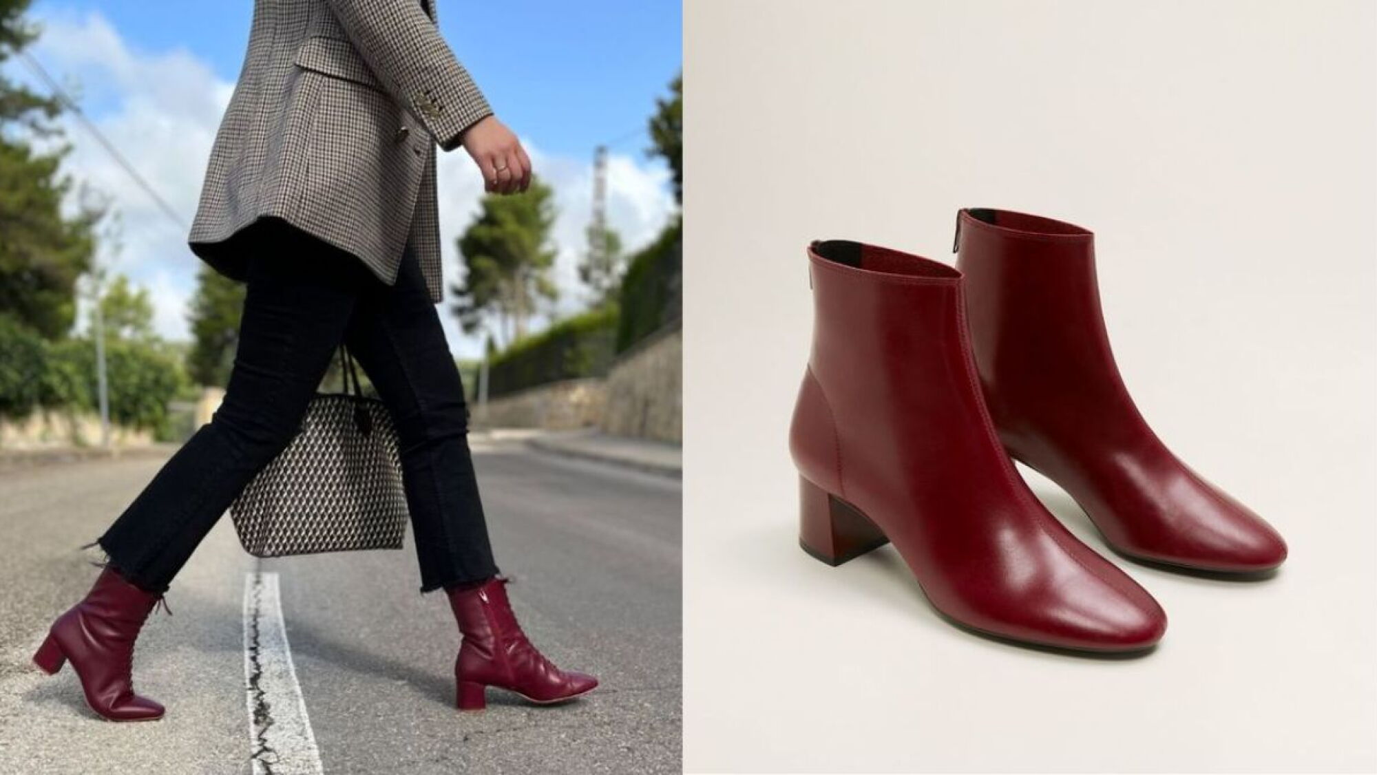 Botas Feas Rojas Estos son los estilos de botas rojas que están de moda para Otoño ...
