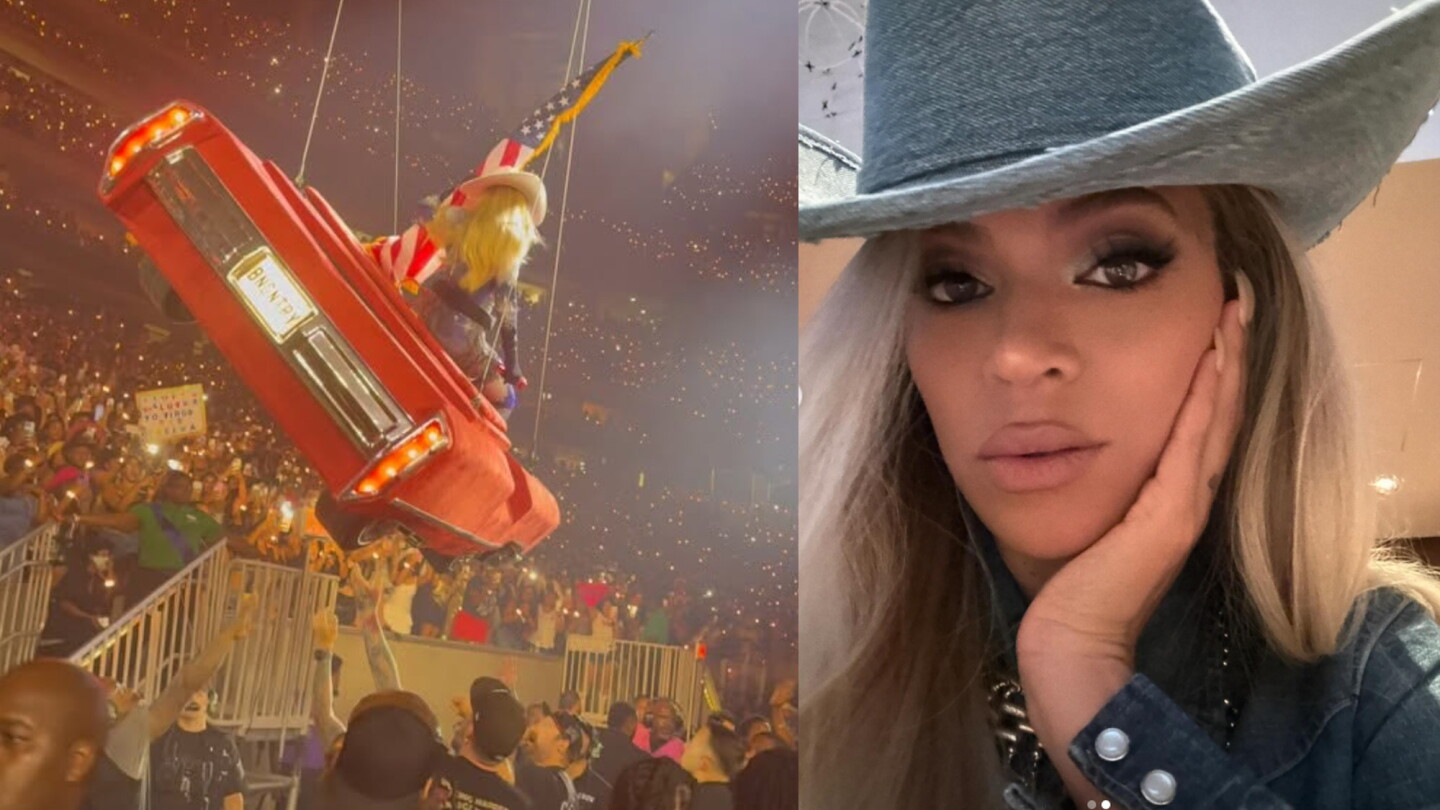 Beyoncé y el sustazo que se llevó en pleno show: ¡Casi cae al vacío!