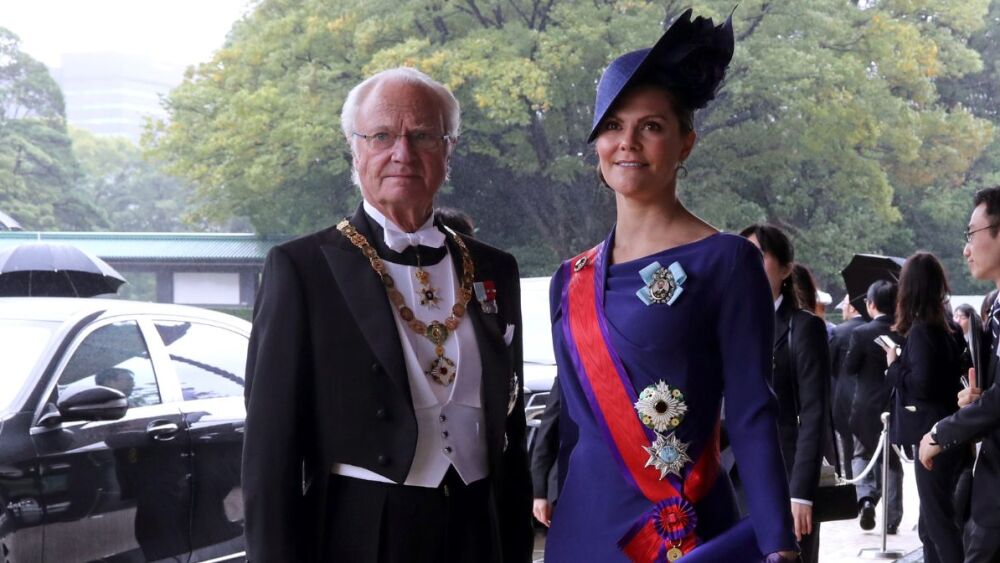 rey Carlos Gustavo de Suecia y la princesa Victoria.jpg