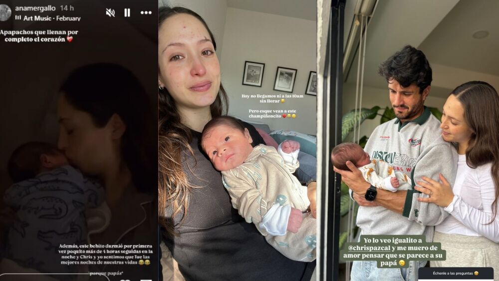 Chris Pascal enamoró a sus fans con un tierno abrazo a su hijo Lorenzo ...