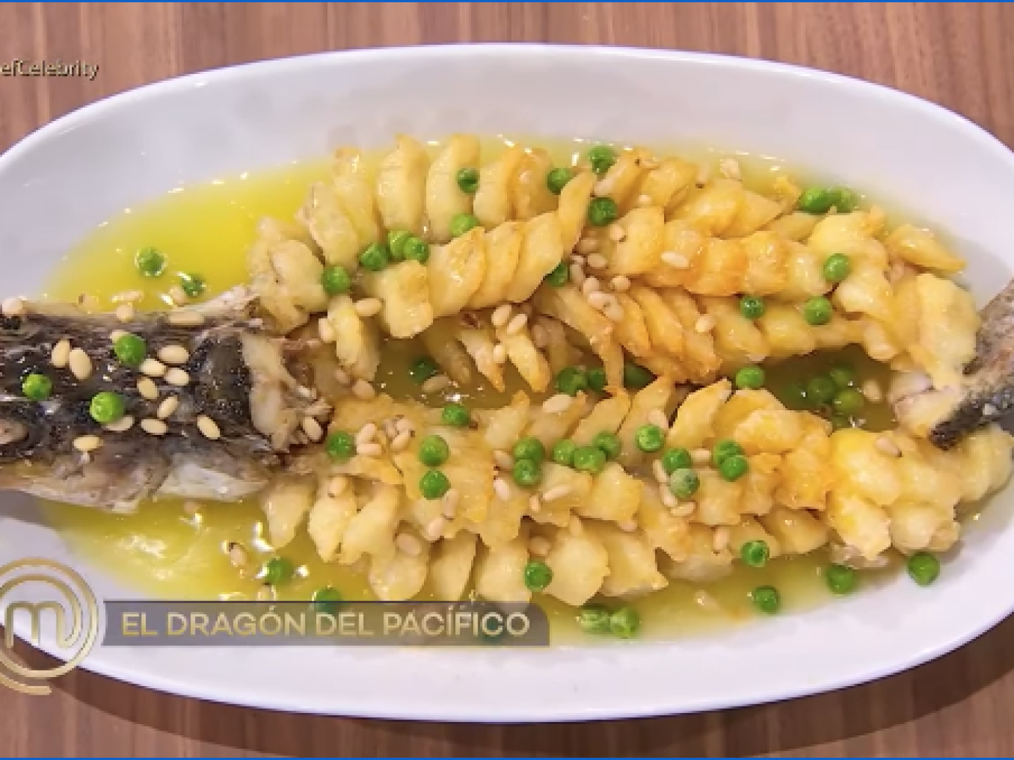 Pescado el Dragón del Pacífico Masterchef Generaciones