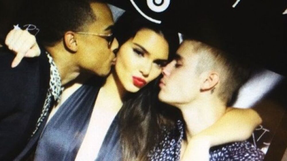 Kendall Jenner coquetea con Justin Bieber