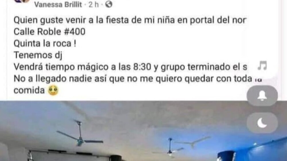 post de la fiesta