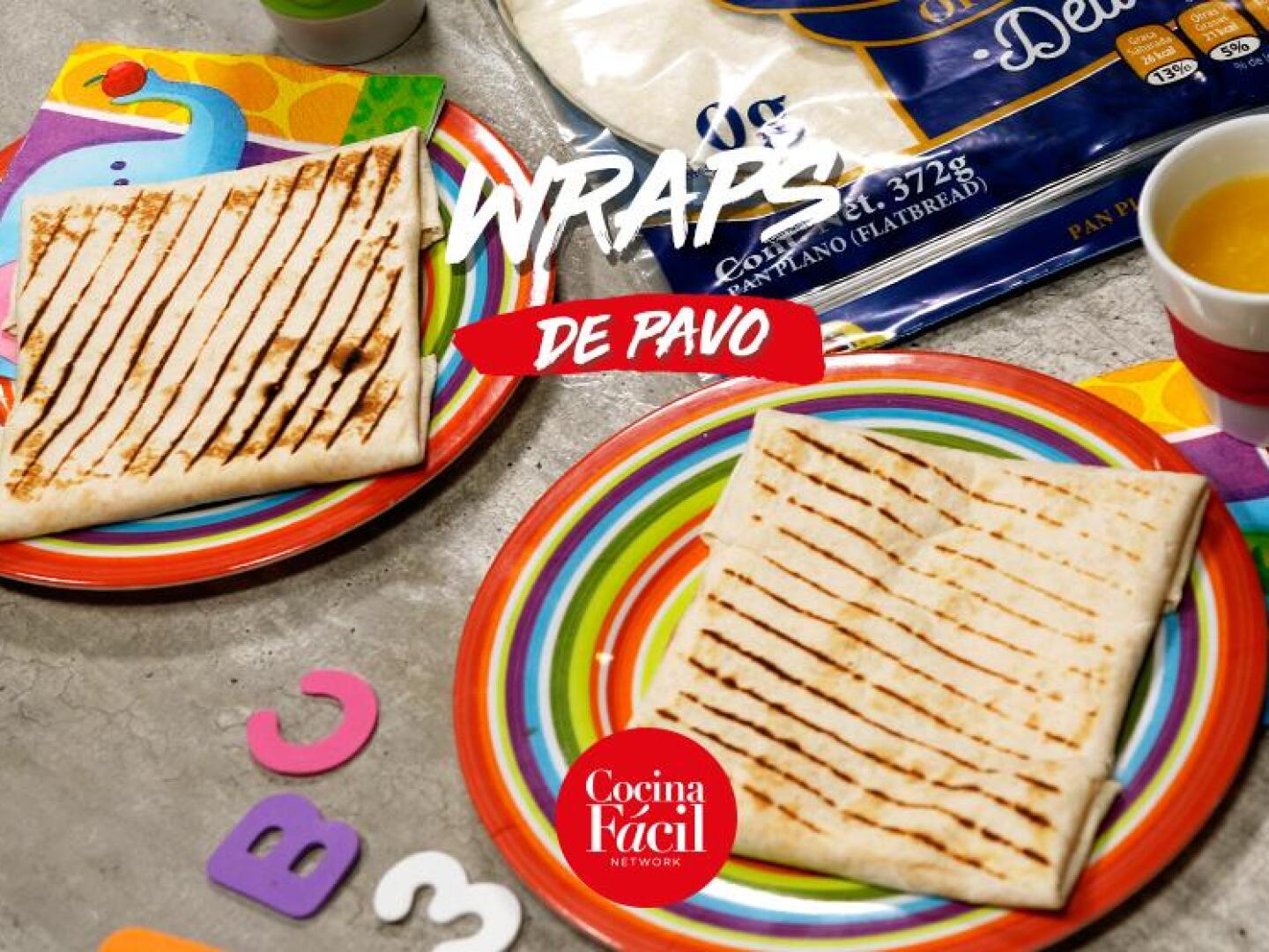 wraps de pavo