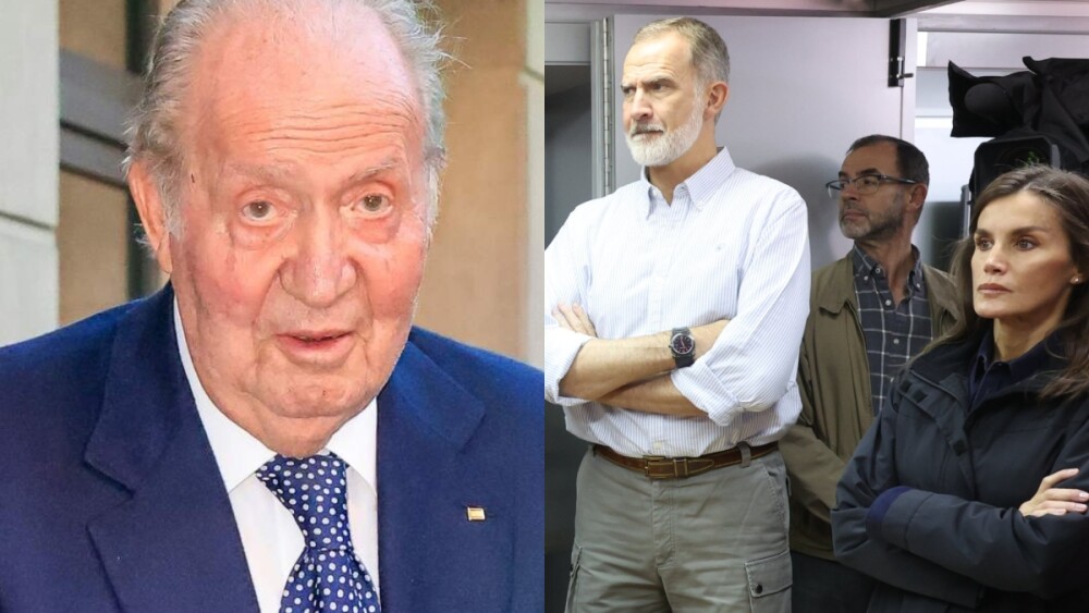 Revelan dónde estaba Juan Carlos I durante el escándalo de Felipe VI y Letizia Ortiz en Paiporta