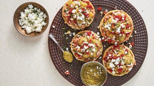 sopes de chicharron
