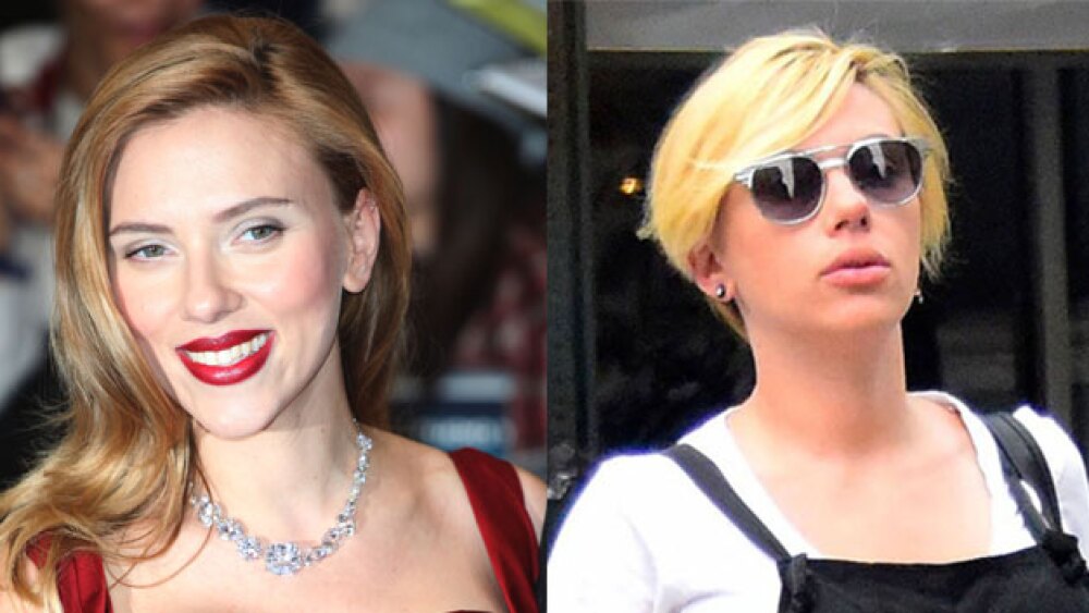 10 Cambios de look radicales que ha tenido Scarlett Johansson