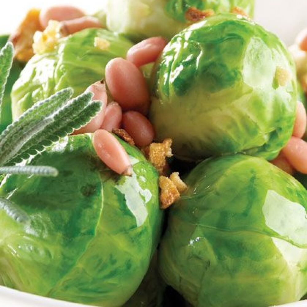 Coles de bruselas aromáticas