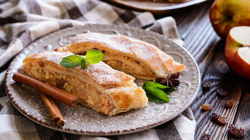 Strudel de manzana