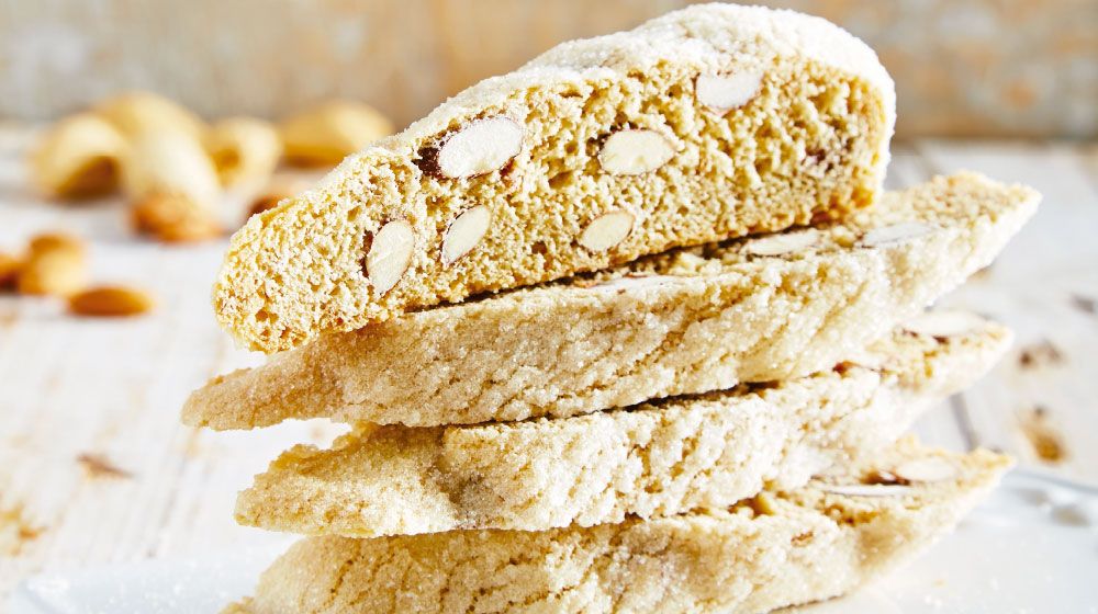 Biscotti de almendra