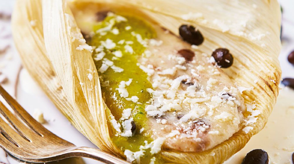 Tamal de frijol
