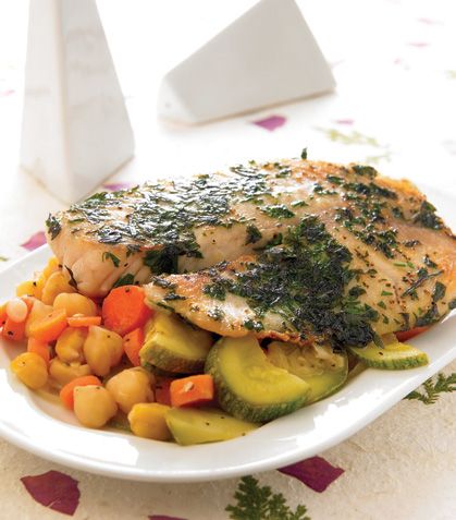 Pescado al perejil