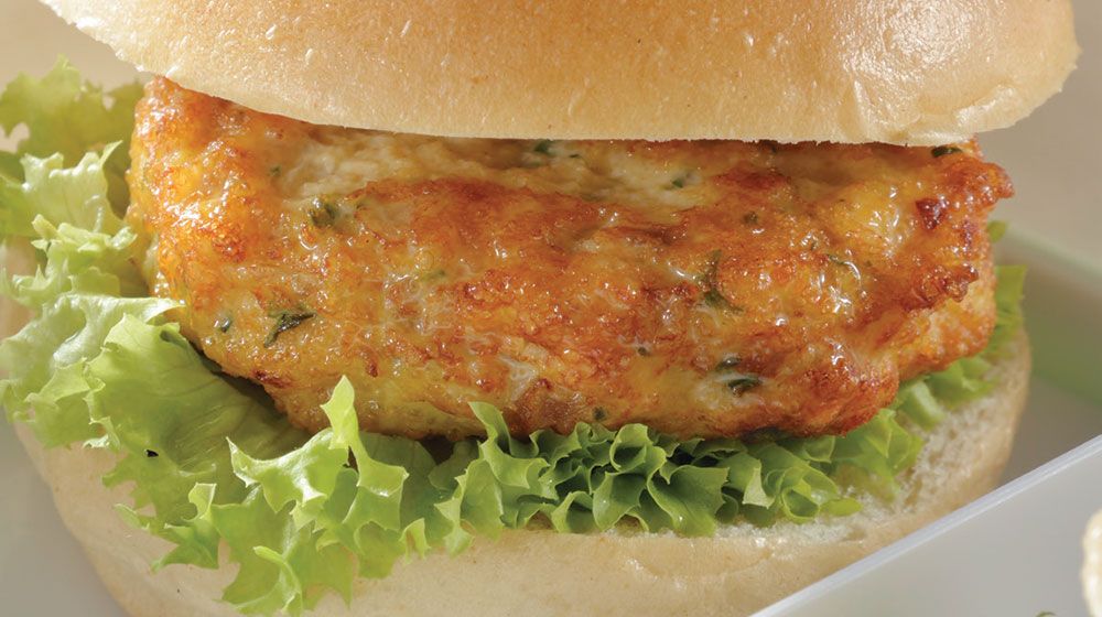 Hamburguesitas de pollo