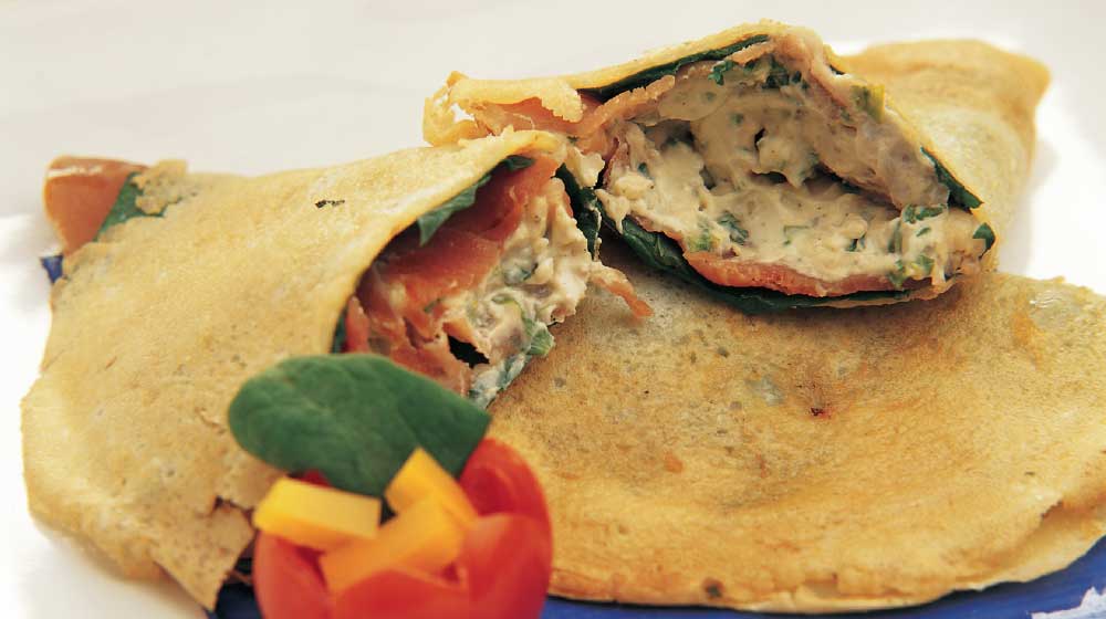 Crepas florentinas para disfrutar en familia
