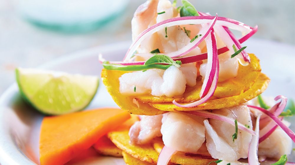 Ceviche de pescado
