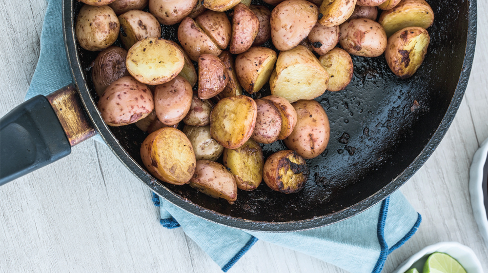 Deliciosas papas al limón para acompañar tus comidas