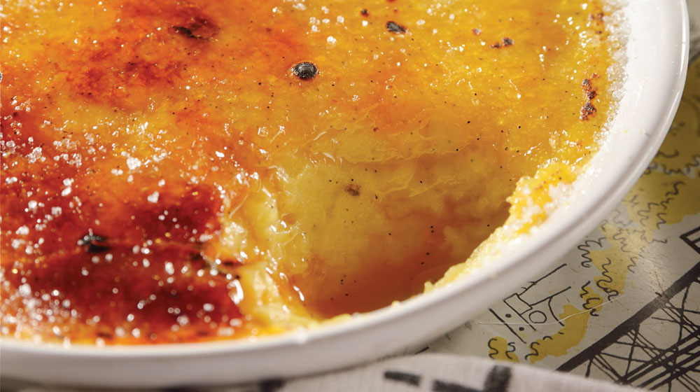 Receta fácil y rápida para preparar un crème brulee
